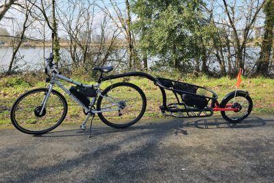 remorque électrique pour vélo