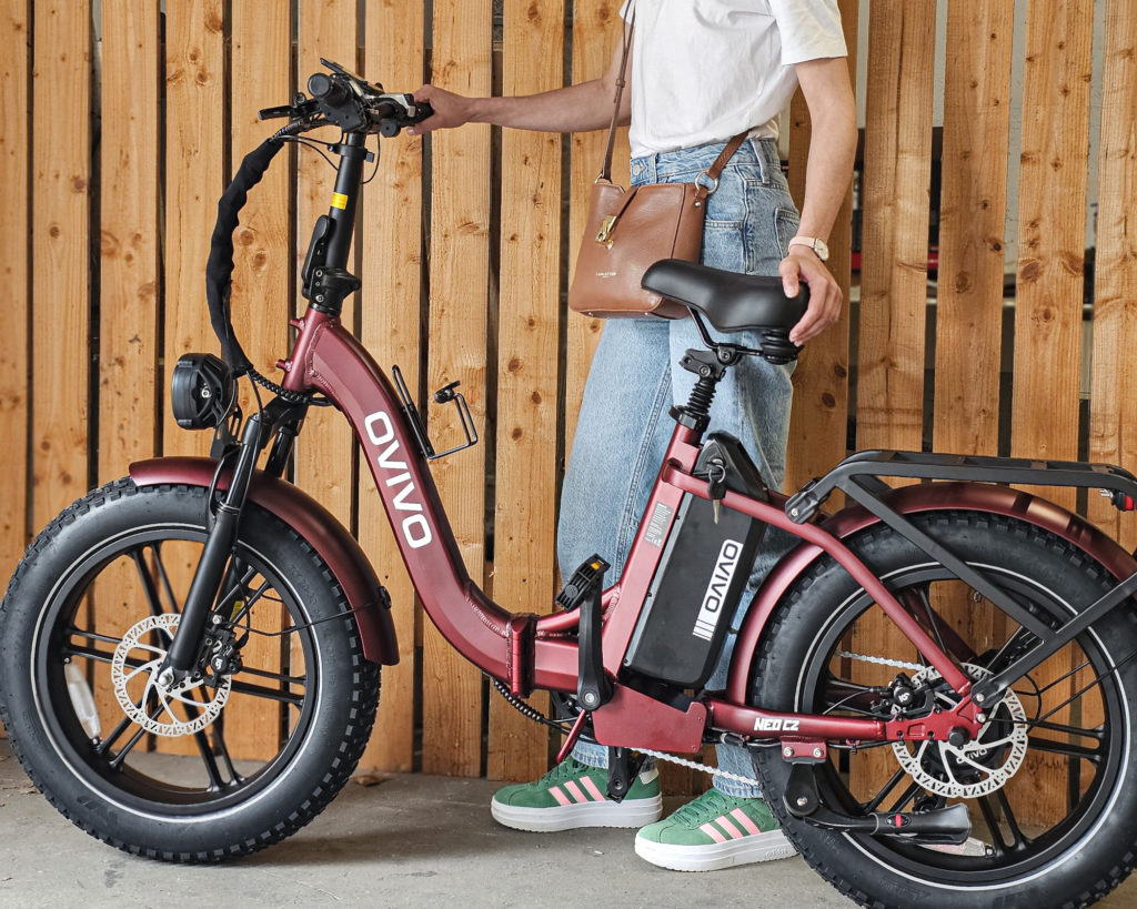 vélo ovivo pliant, électrique