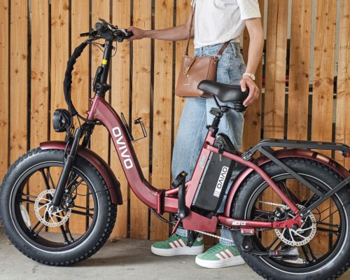 vélo ovivo pliant, électrique