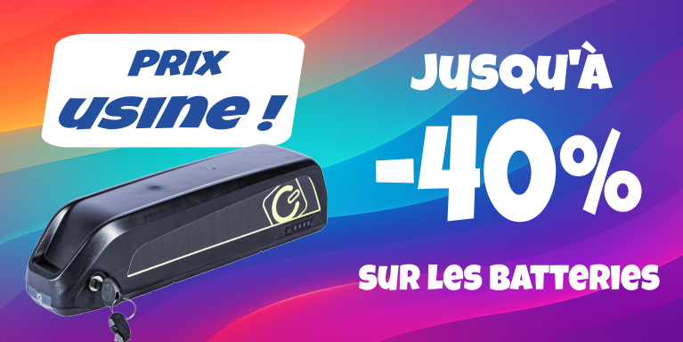 BATTERIES CYCLOBOOST à prix d'usine